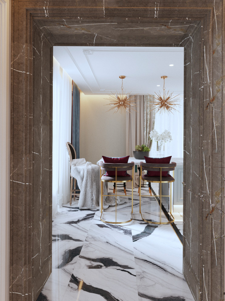 Особняк Алексея Ягудина и Татьяны Тотьмяниной. Кухня