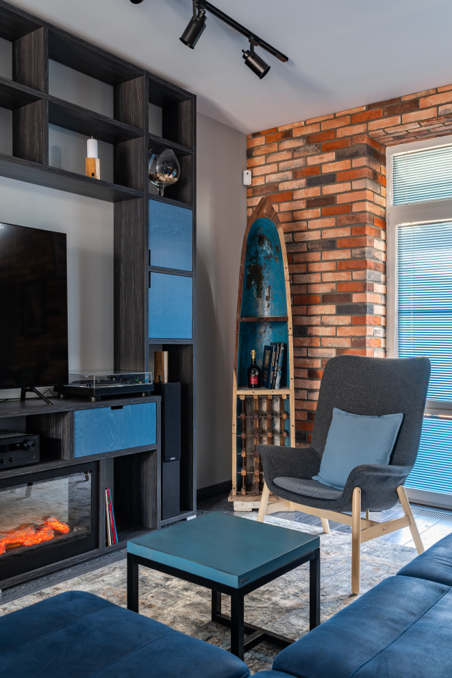 Лофт в Подмосковье в загородном доме