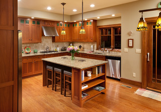 Craftsman Home - Craftsman - Kitchen - Columbus - by Melaragno Design ...