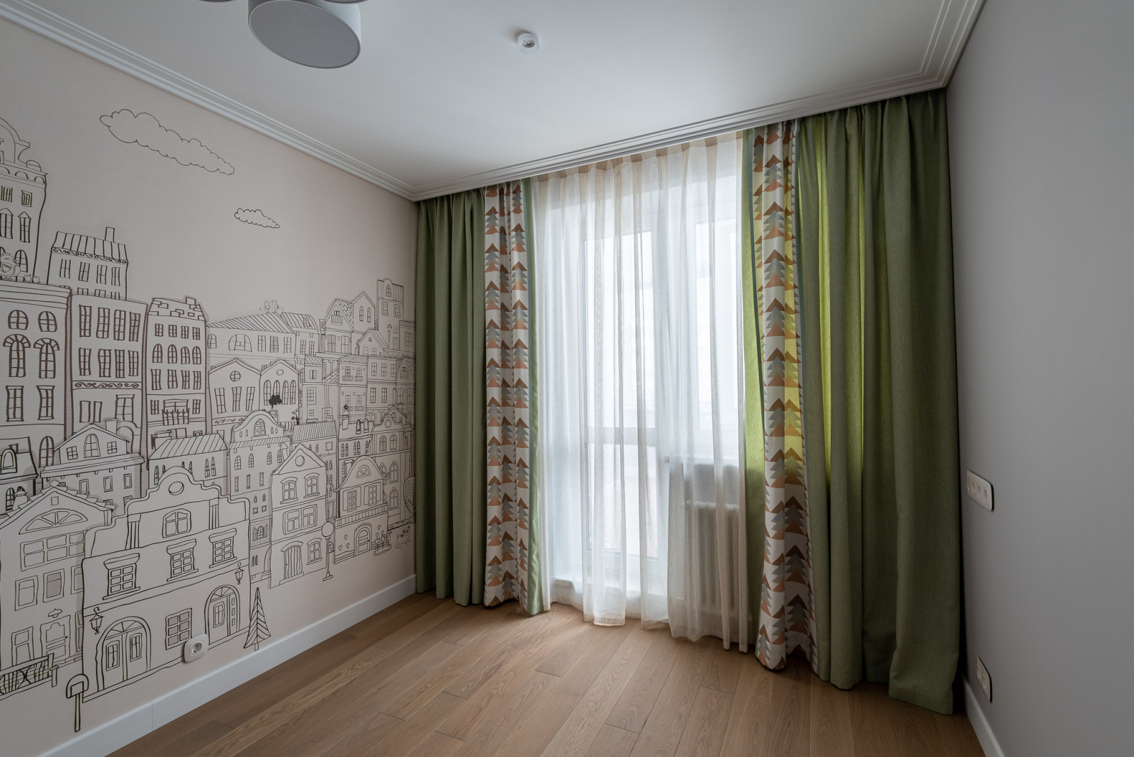 Шторы в квартире Москвы