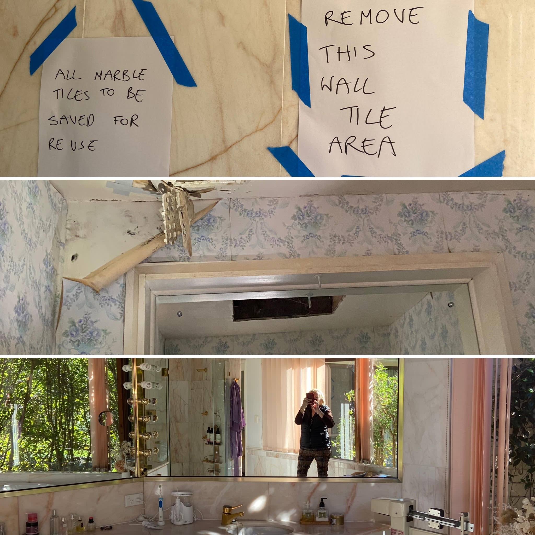 REBUILD OF A GRAND  BATHROOM