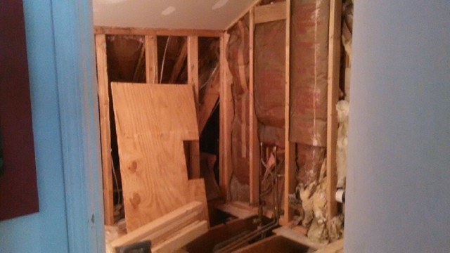 Master bath upgrade rustic