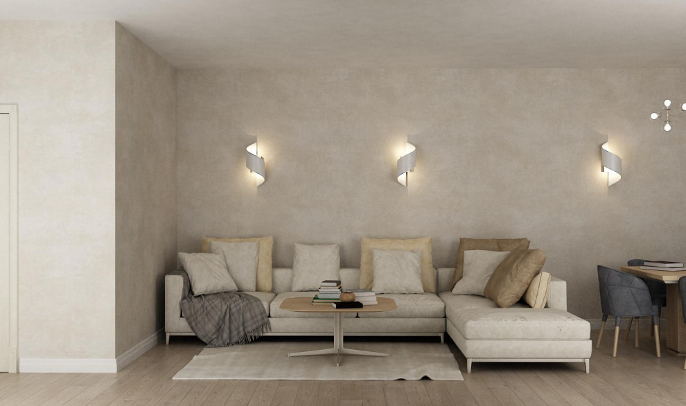 Дизайн интерьера трехкомнатной квартиры