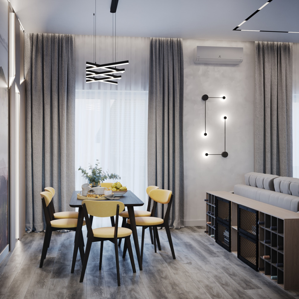 Дизайн частного дома в пригороде Барнаула