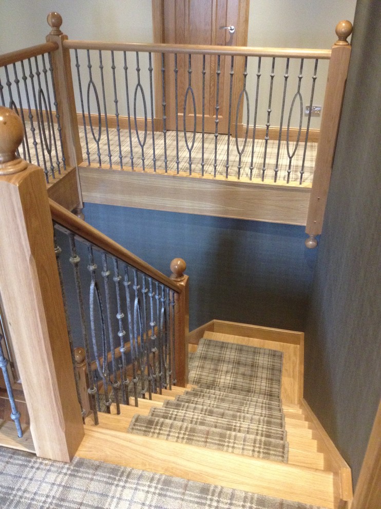 This is an example of a staircase in Edinburgh.
