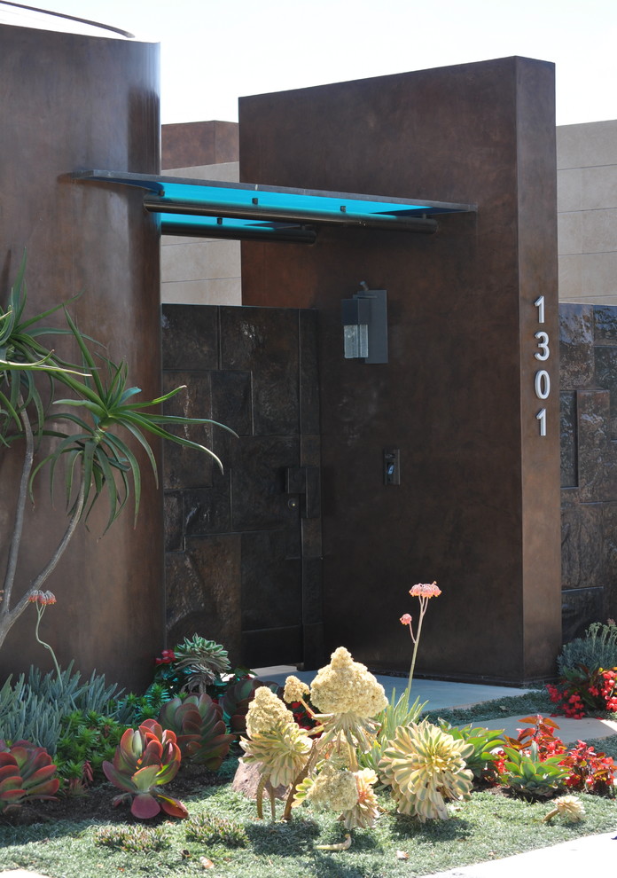 Building Address Design Modern Address Design - Inspiration - Modern - Exterior - Orange County ...