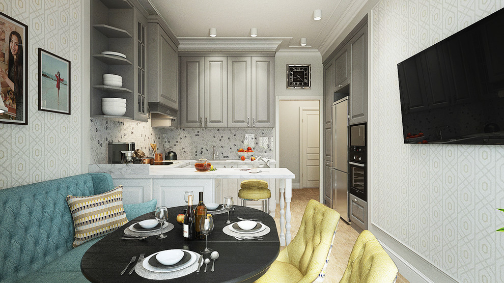 Квартира в Неоклассике для семьи с детьми