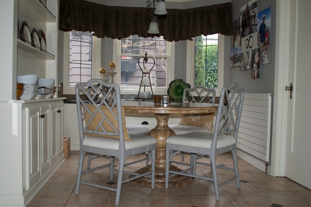 Inspiration for a transitional home design remodel in Seattle