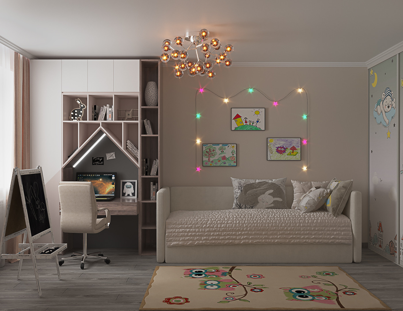 Комната для девочки