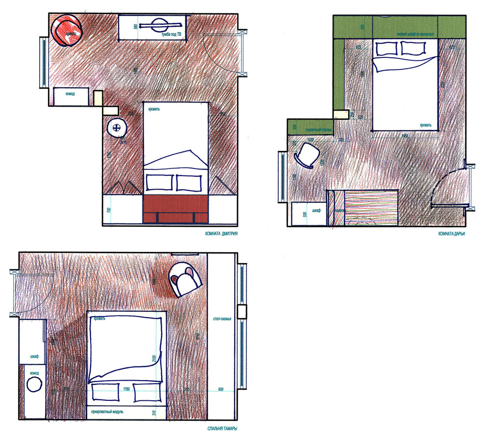 Интерьер загородного дома в Мичуринском
