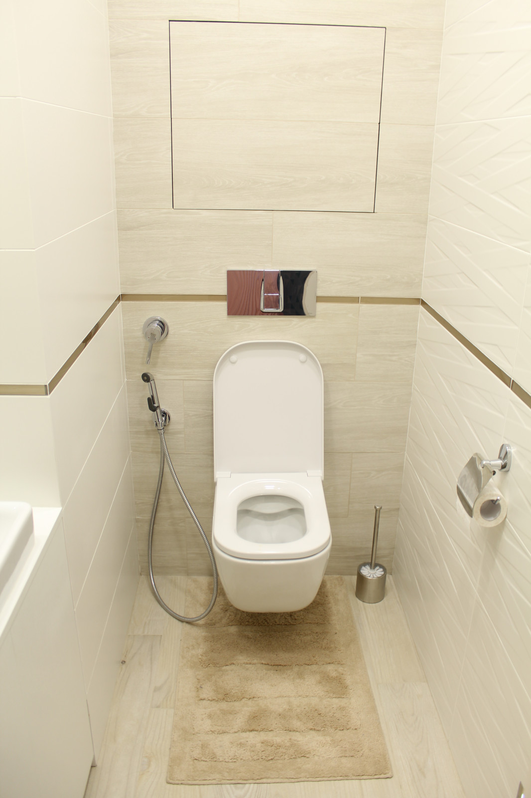 Современная квартира с аутентичными элементами.