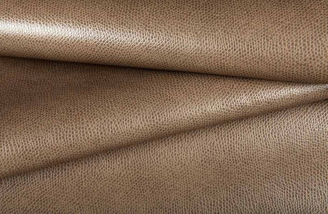 Leatherette Vinyl Upholstery in Warm Taupe