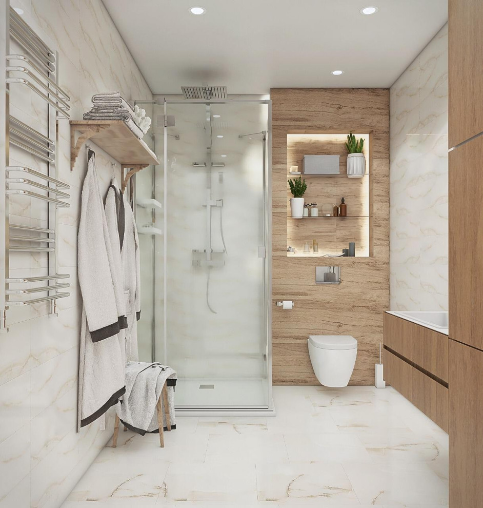 Дизайн ванной комнаты и санузла