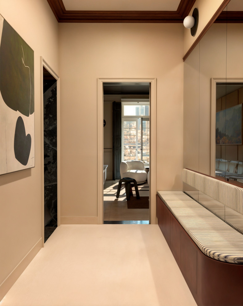 Projet concept – Appartement haussmannien contemporain (3D)