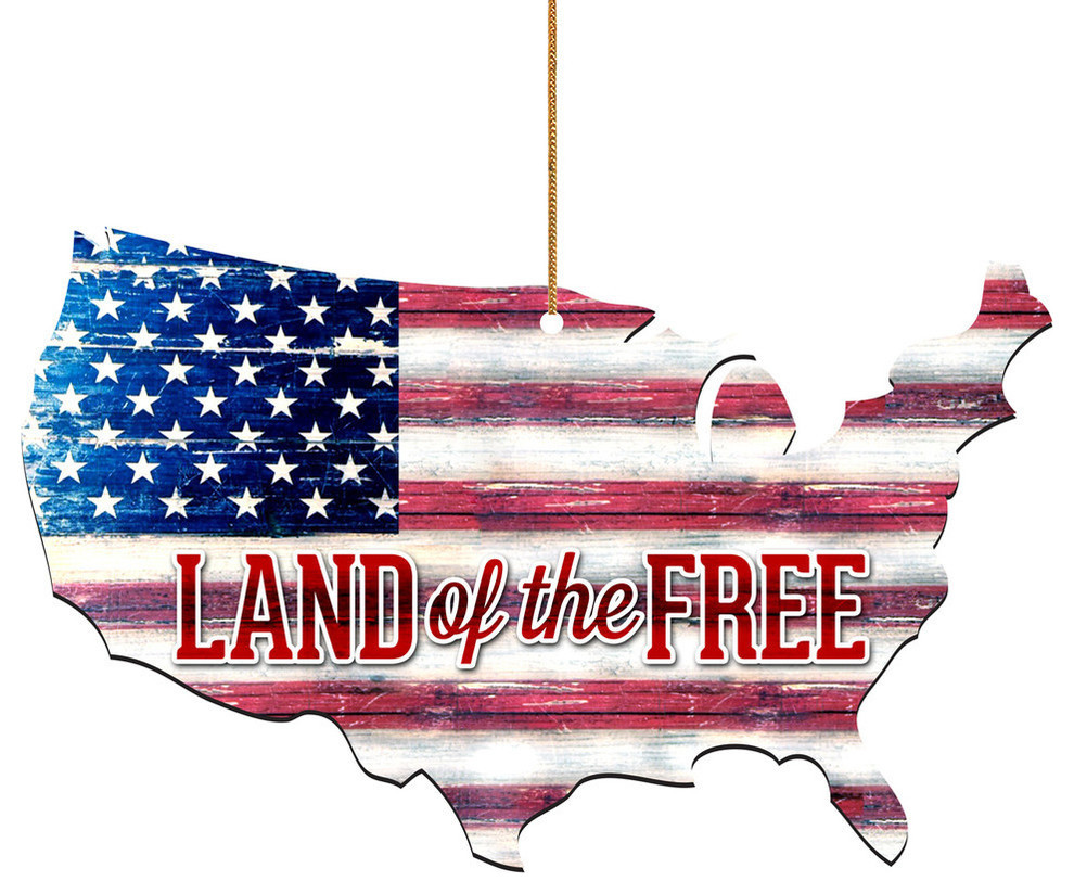 Land Of The Free America Magnets, Set of 3