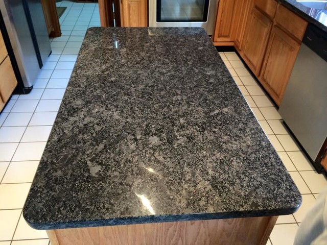 Steel Grey Granite - Kitchen - Indianapolis - by Indy Custom Stone