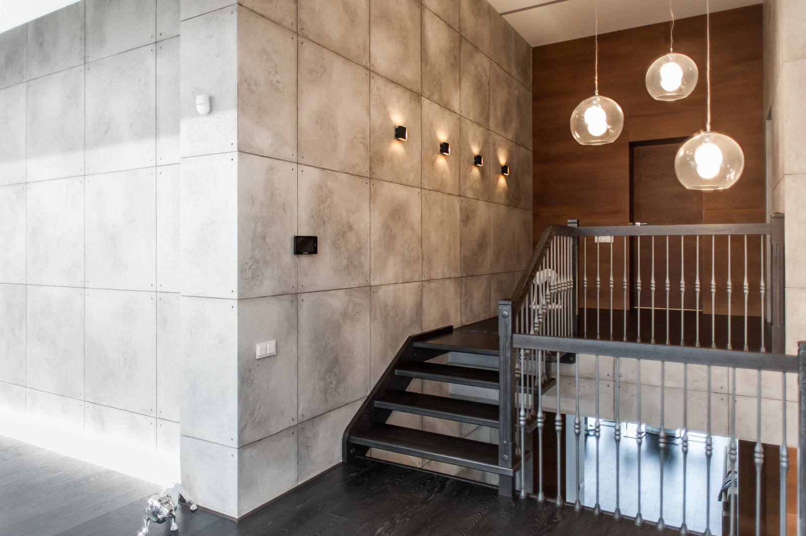 Отделочные работы под ключ в загородном доме. Автор проекта Михаил Кисенко