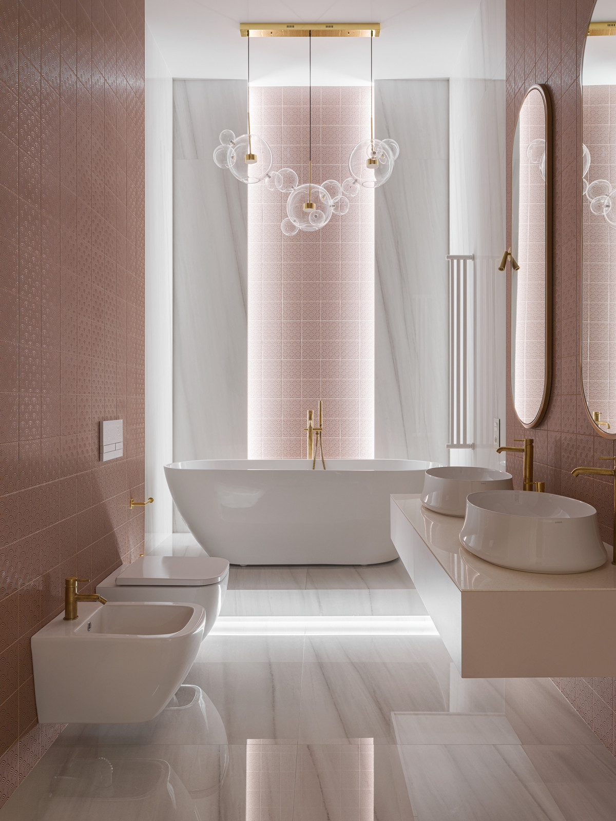 Интерьер в ЖК Prime House 170 м2