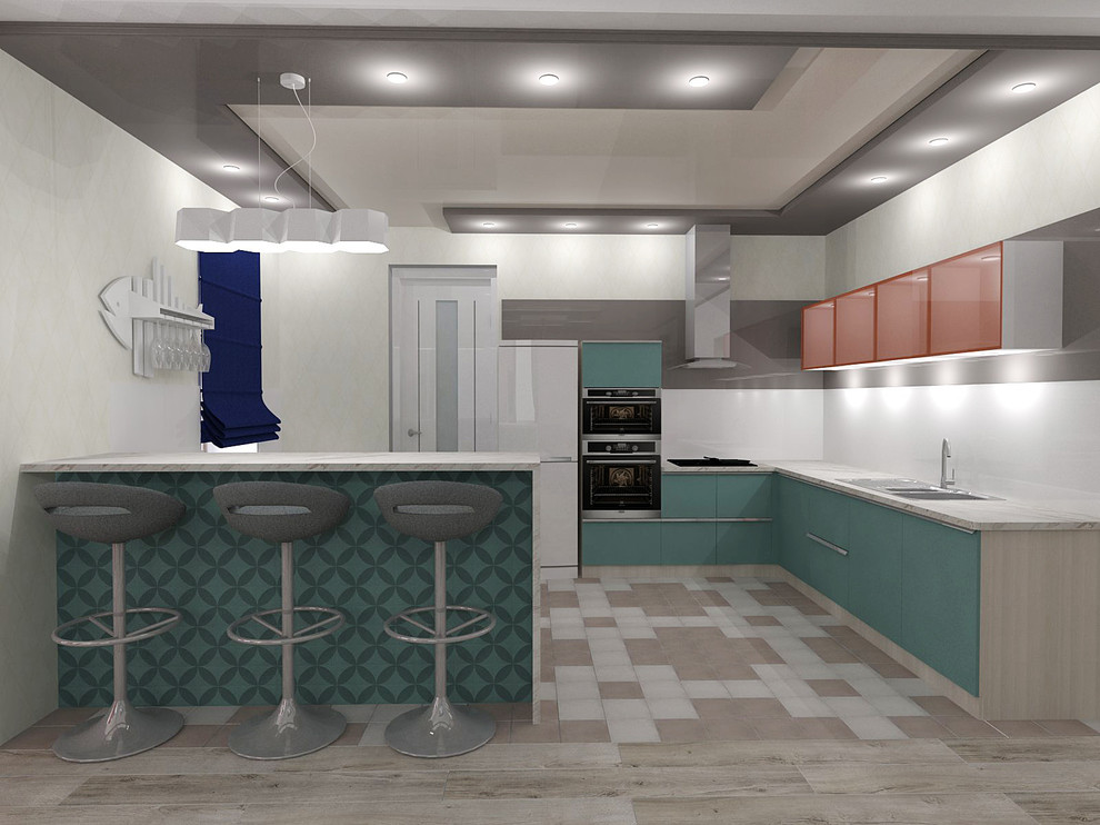 Кухня гостиная