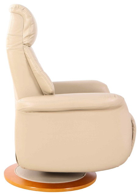 Mac Motion Relax R Relax-R™ Orleans Recliner, Cobble Air Leather - Contemporary - Recliner ...