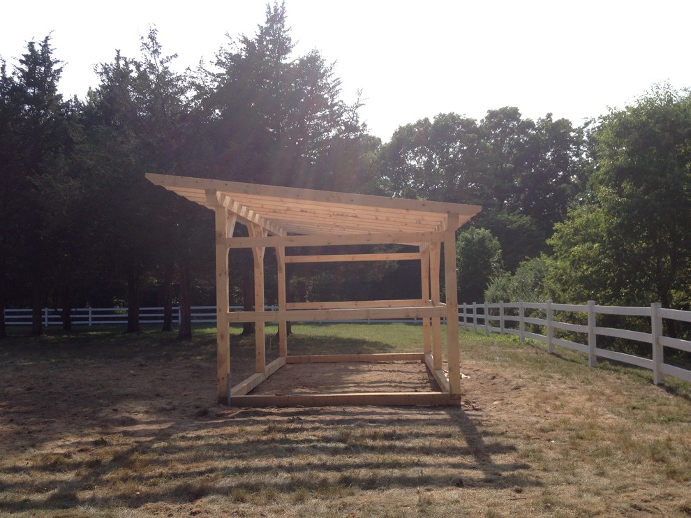 Timber Frame Horse Cover Barn