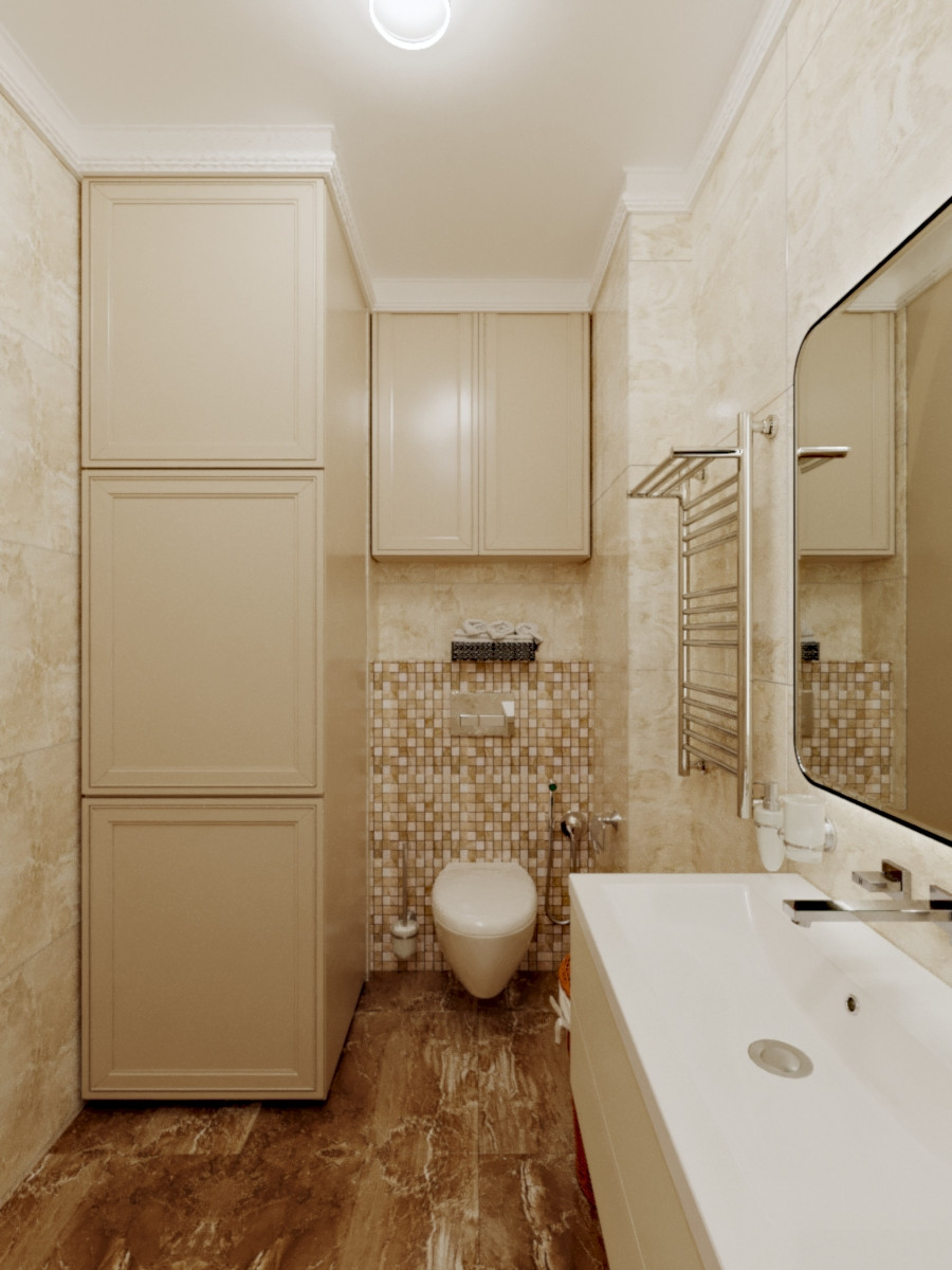 Карамелька. Ванная комната.