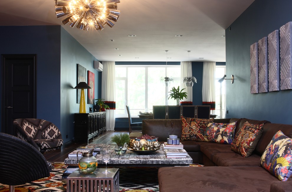 Синяя квартира в Подмосковье