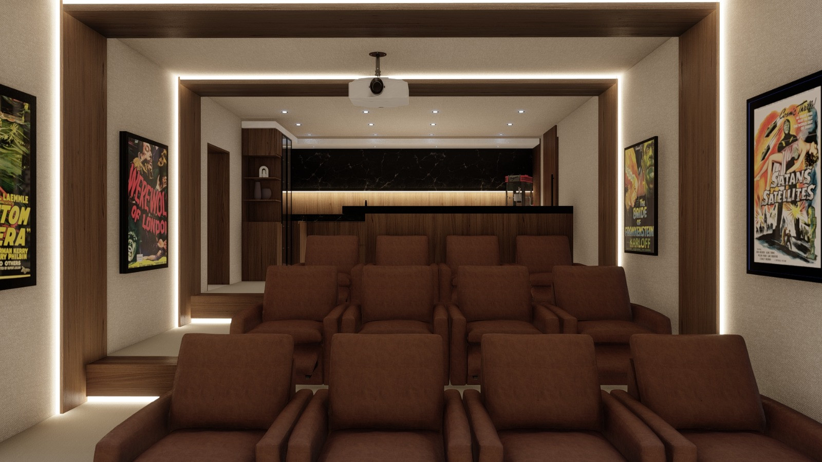 Luxury Basement Renovation – Duxbury, MA