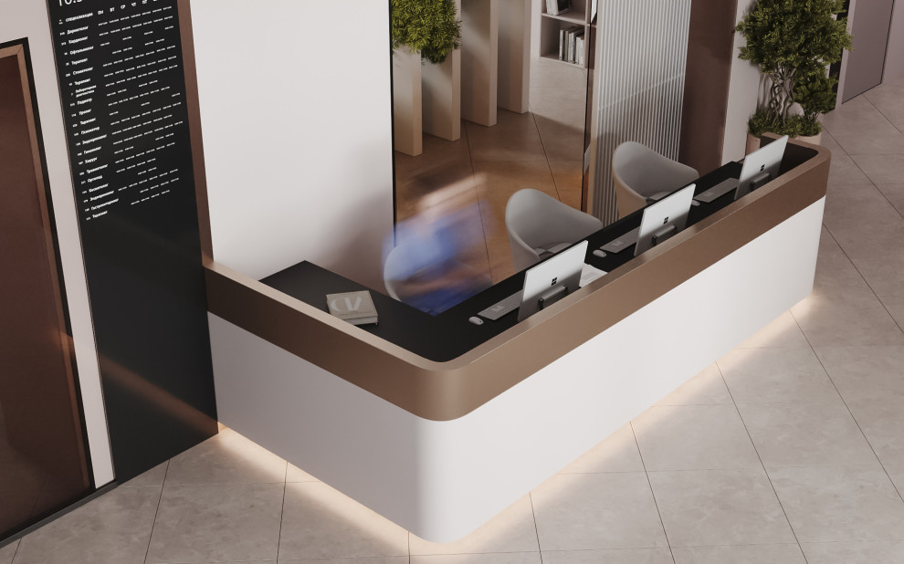 Медицинский центр "Аэрофлот". Ресепшен