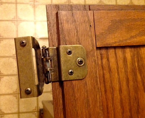 Have you seen these kitchen cabinet hinges?