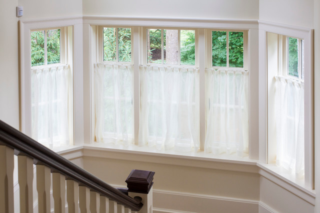 "Welcome Home" Custom Drapes, Bedding, Upholstery and Accessories traditional-hallway-and-landing
