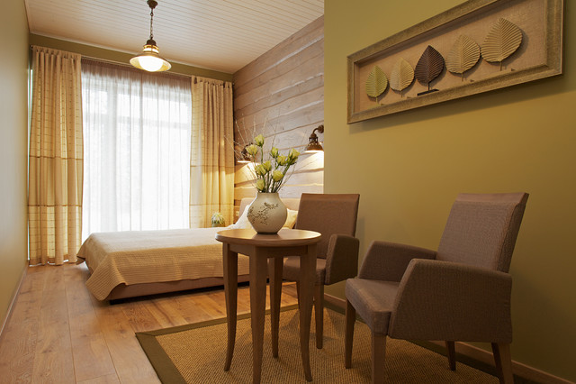 Residence in Trakai, Lithuania contemporaneo-dormitorio