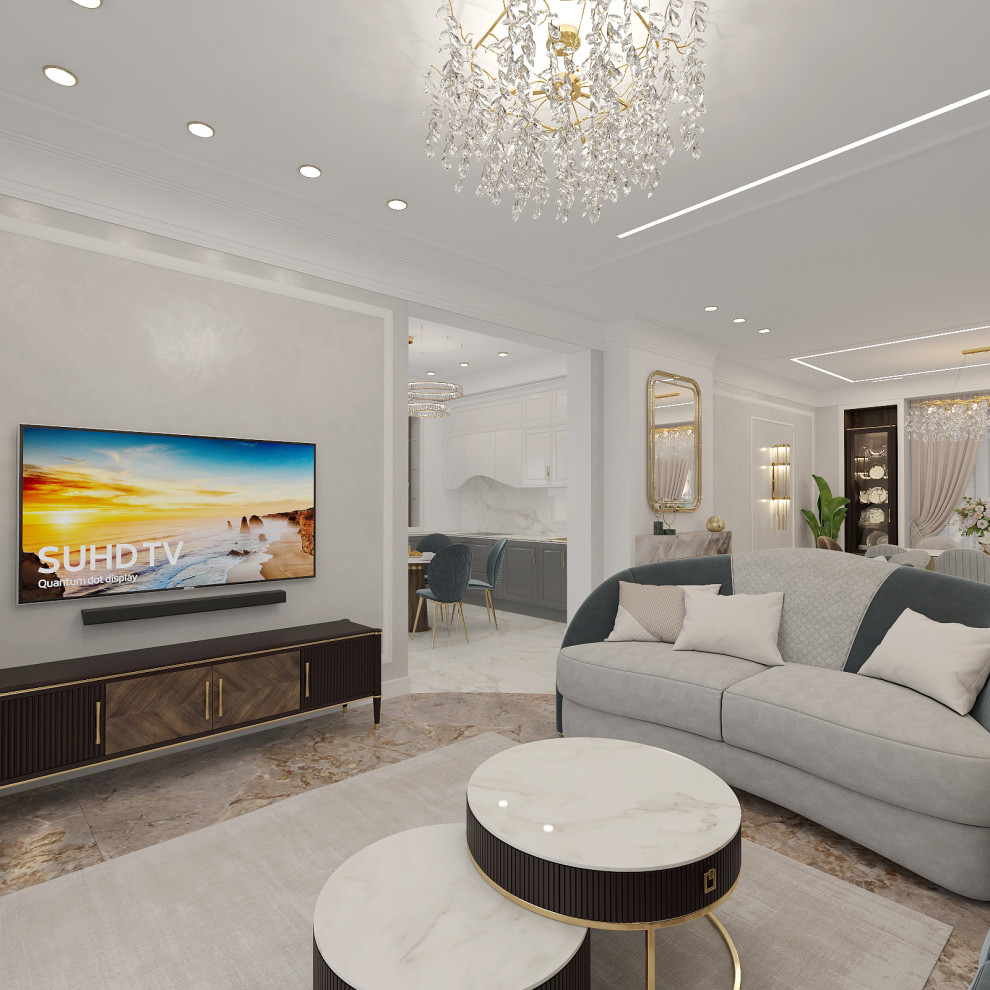 Гостиные-столовые