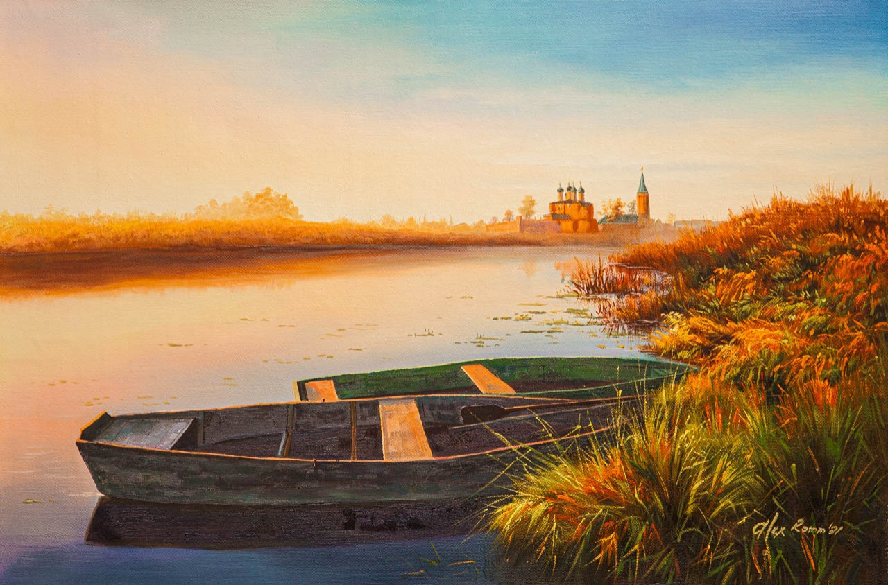 Лодочки на рассвете