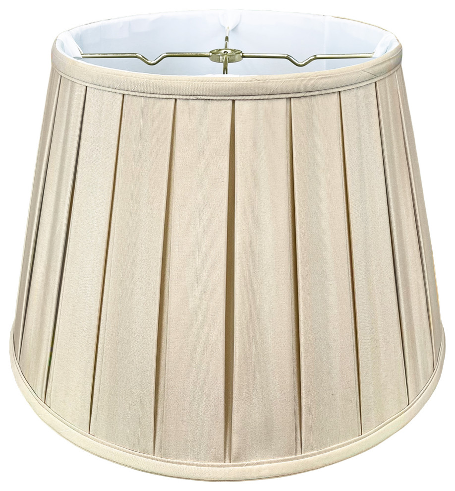 Royal Designs Empire English Pleat Lamp Shade, 10x14.5x10 Traditional