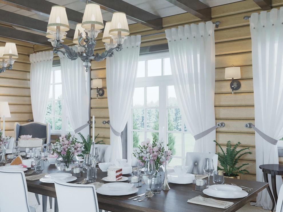 Загородная беседка в стиле прованс