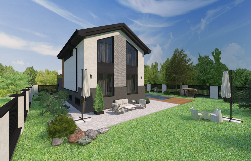 Дом для узкого участка