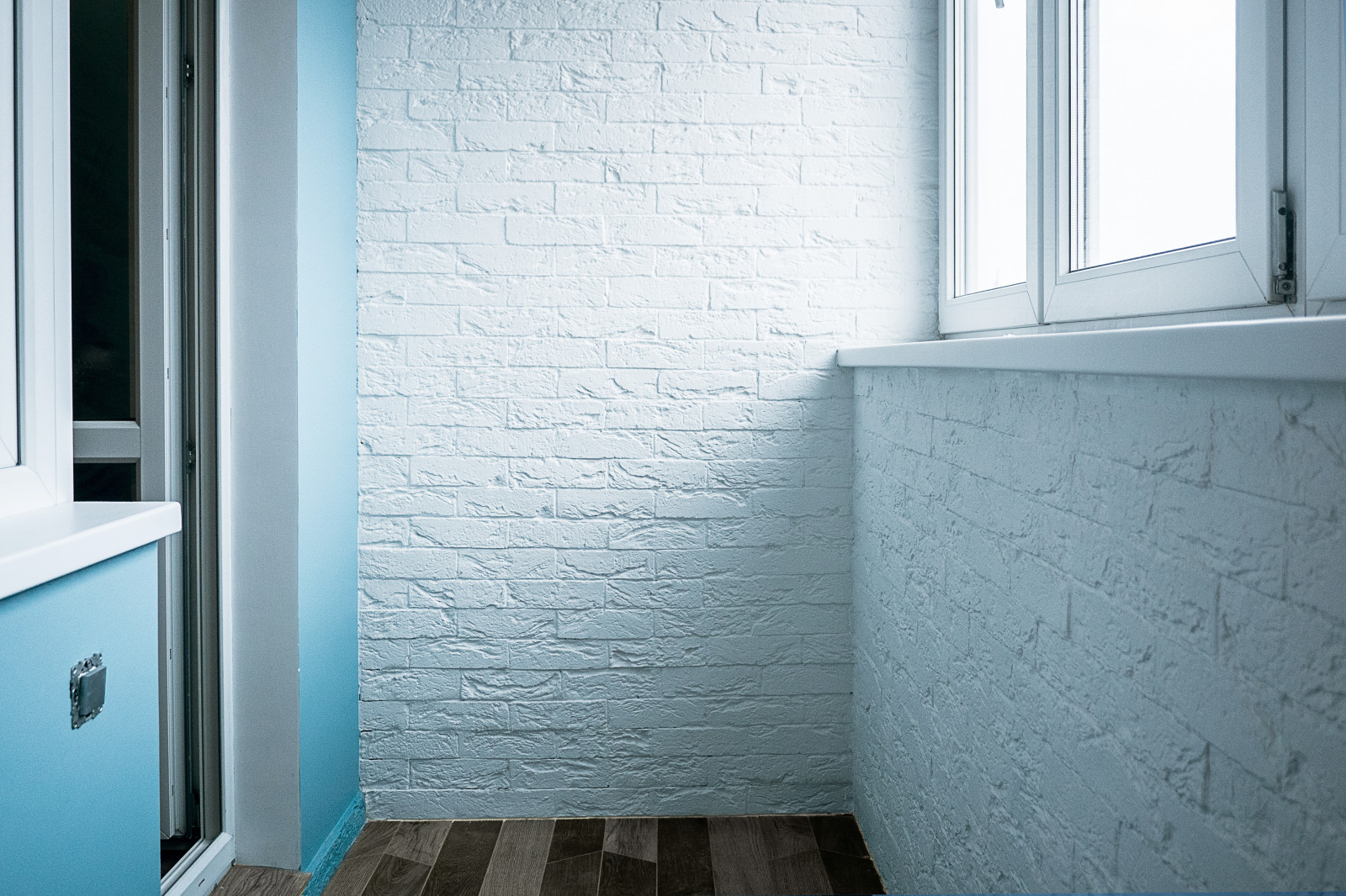 Квартира в голубых тонах серии П-44