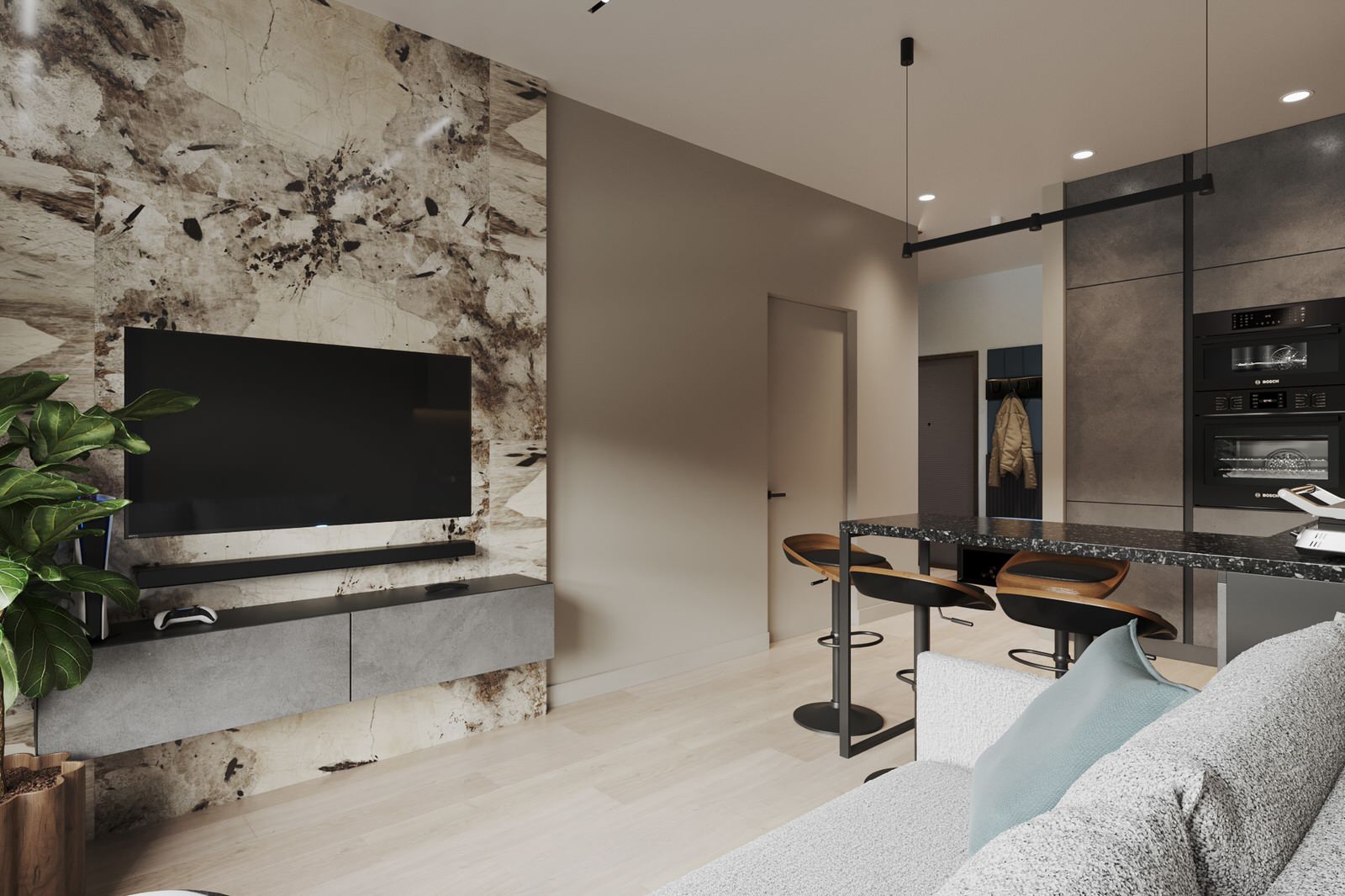 Холостяцкая квартира