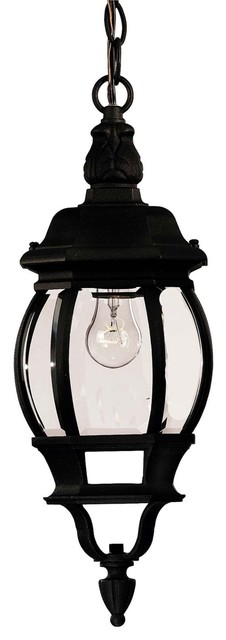 Savoy House Exterior Collections Outdoor Chain Hung Lighting Fixture, Black