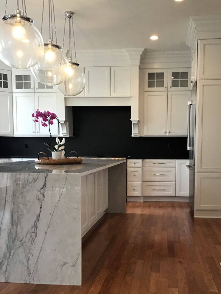 Timeless Black & White Kitchen Remodeling | Gibsonia, PA