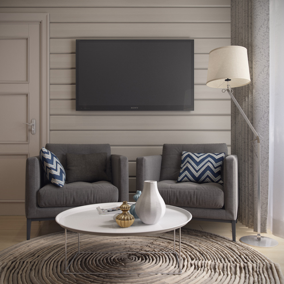 Загородный дом из клееного бруса