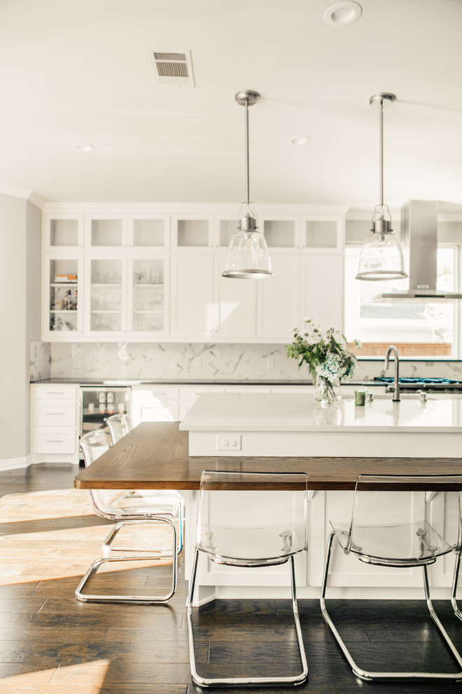 Minimalist home design photo in Dallas