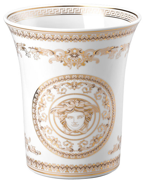 Versace Medusa Gala 7" Vase Vases by China Royale