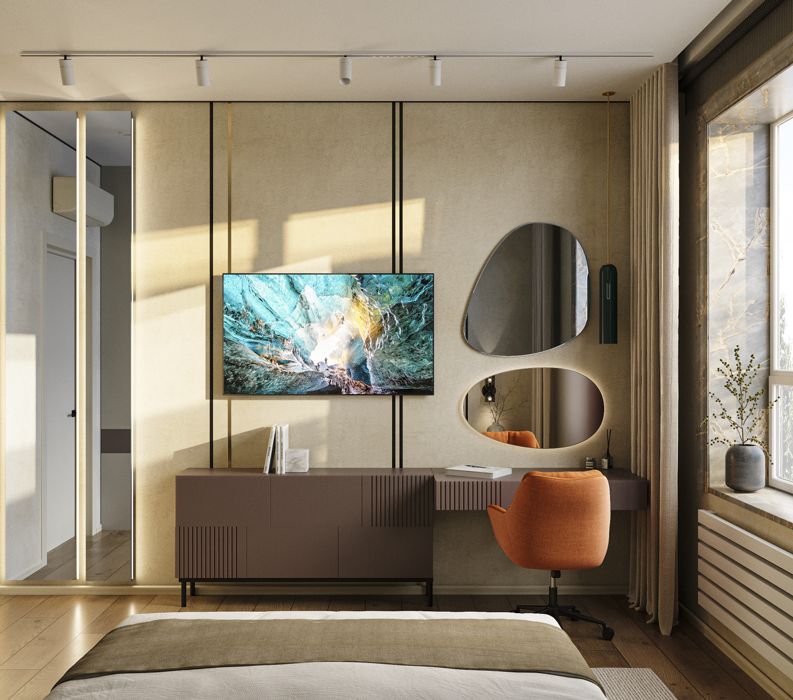 Дизайн-проект 1-комнатной квартиры в ЖК Джаз