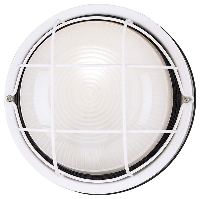 Westinghouse White 1-Light Outdoor Wall Fixture