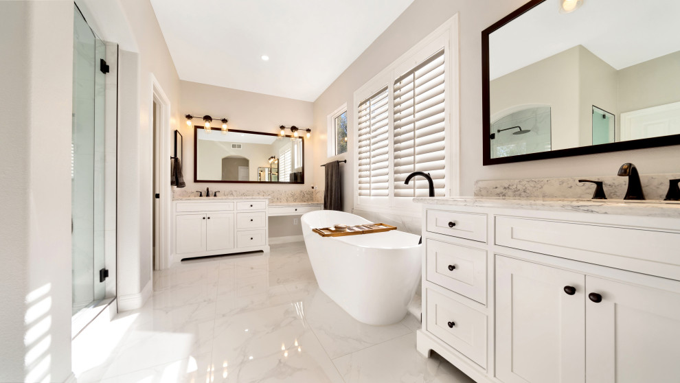 Elegance Reimagined: A Timeless Bathroom Remodel in Santa Clarita, CA ...