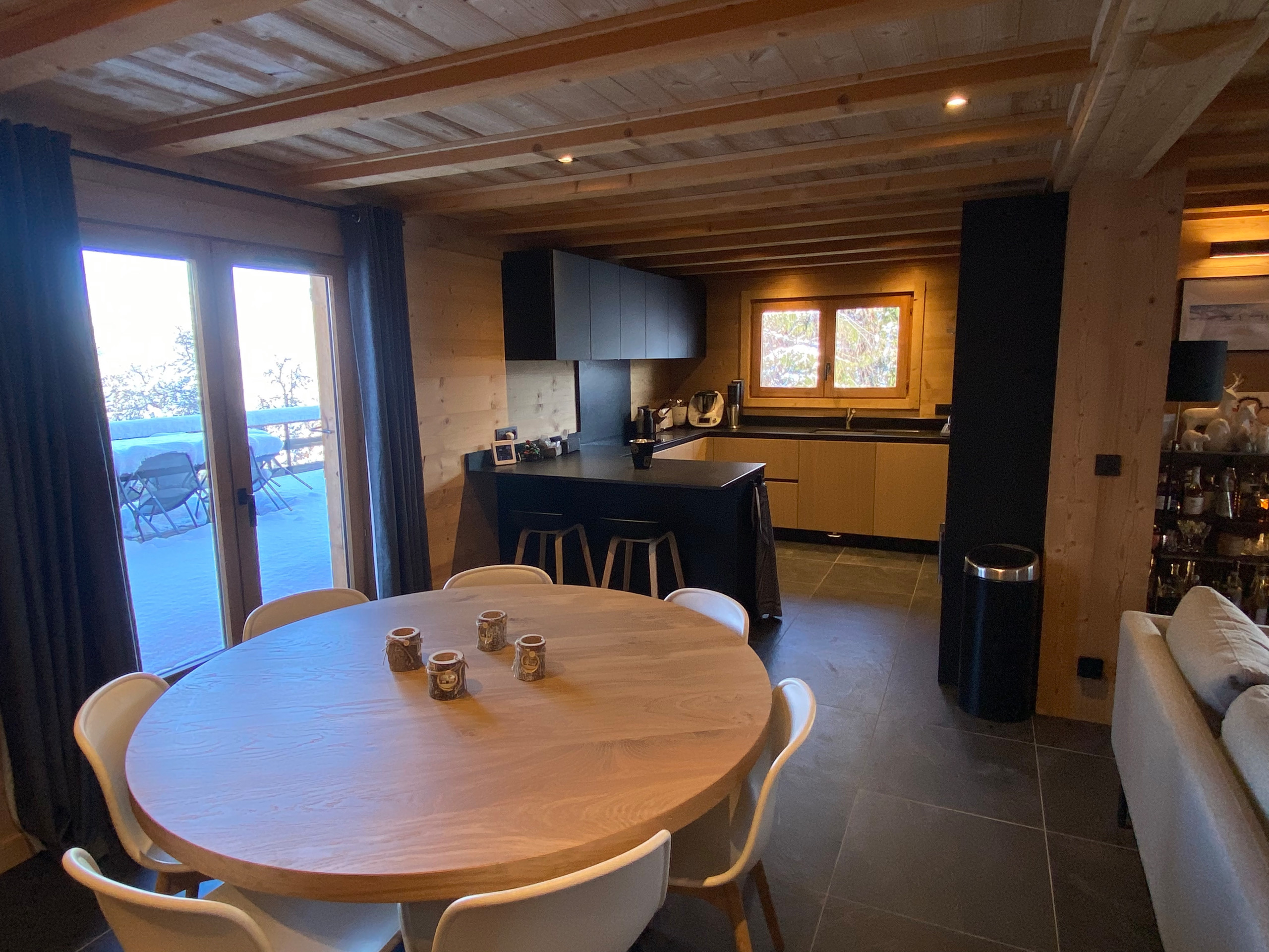 CHALET BOIS ET CONTEMPORAIN