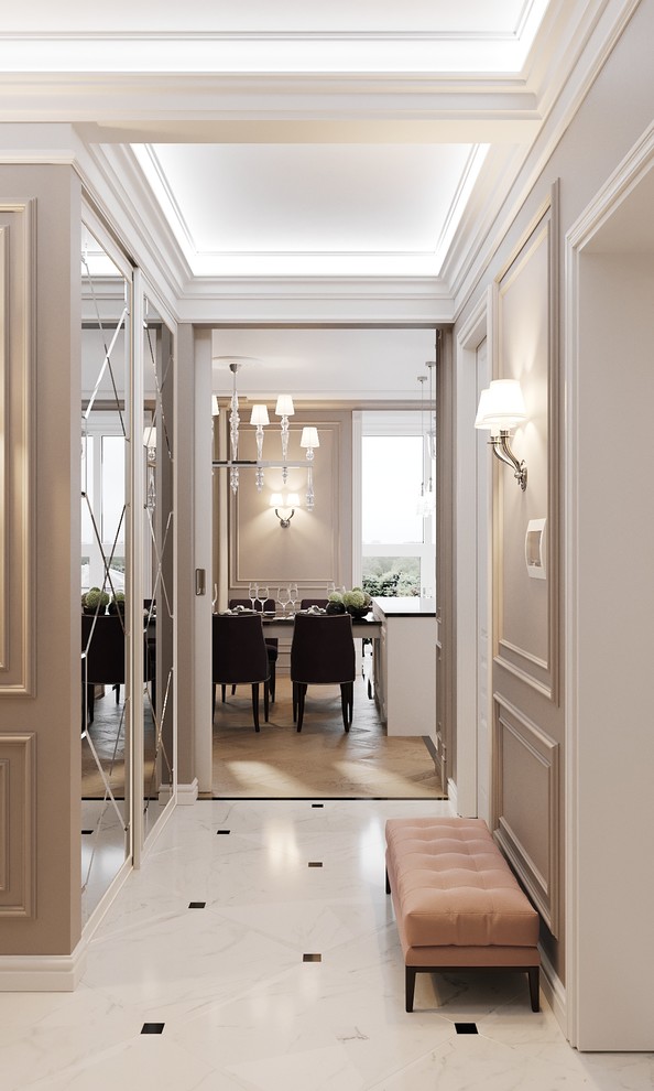 4х комнатная квартира в стиле современная классика