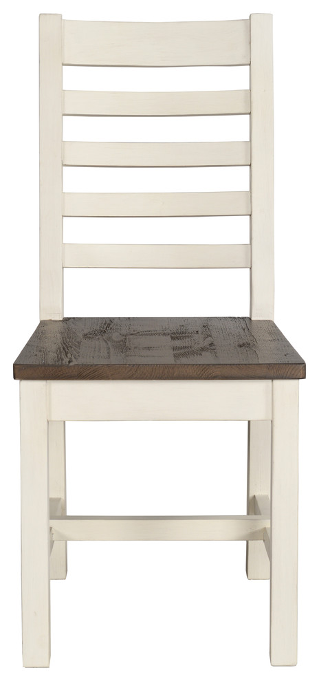 Kentwood Reclaimed Pine Two-tone Dining Chair by Kosas Home